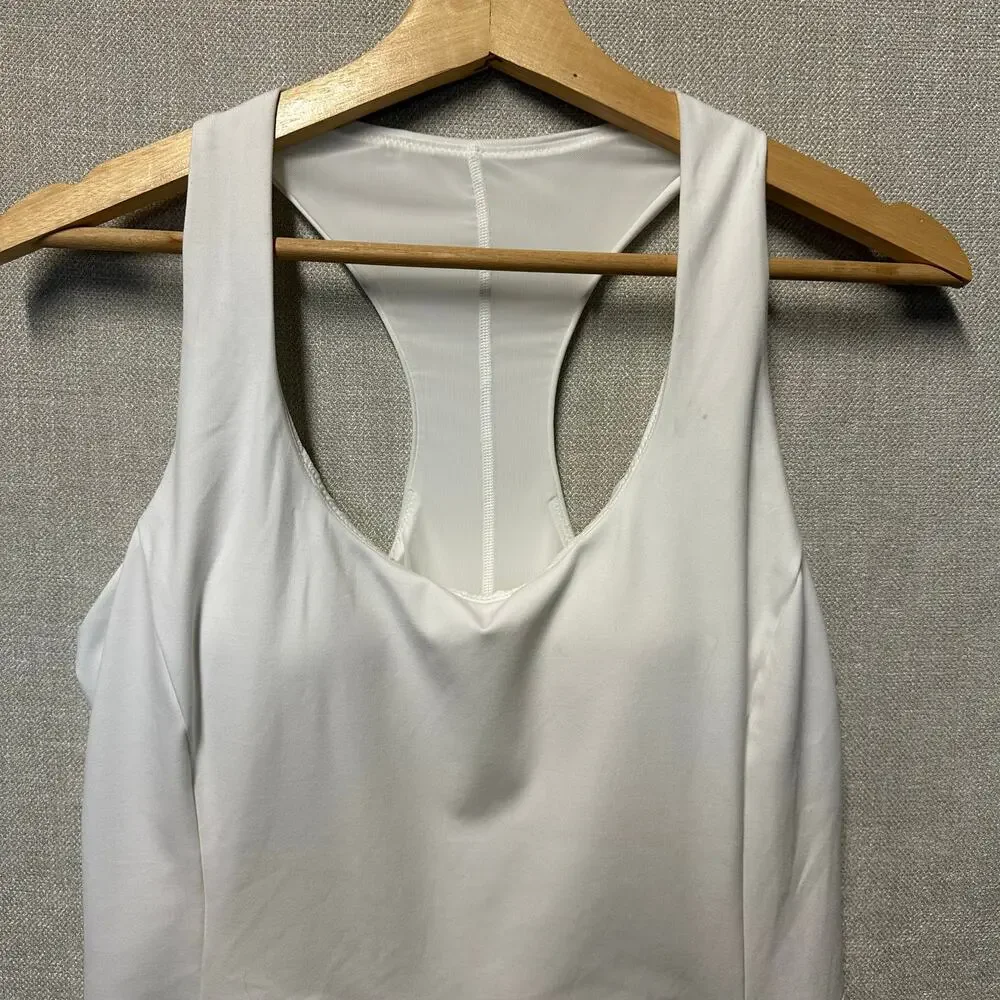NWT J. Crew Active White Dress with Shorts Medium Tennis Workout - Picture 4 of 8